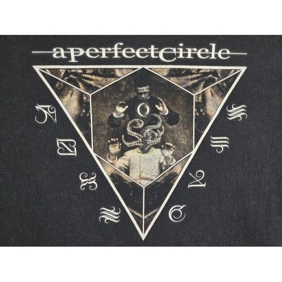 A Perfect Circle Shirt Womens Small Outsider 13th Step Triangle Band Tee - Picture 2 of 6
